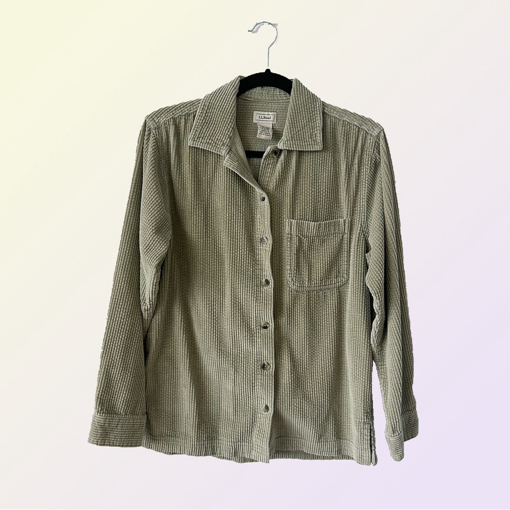 Vintage LL Bean Corduroy Shirt